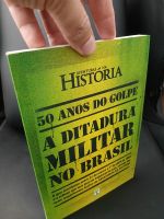 50 Anos Do Golpe: A Ditadura Militar No Brasil, Editora Abril, Revista Aventuras na História - em ótimo estado