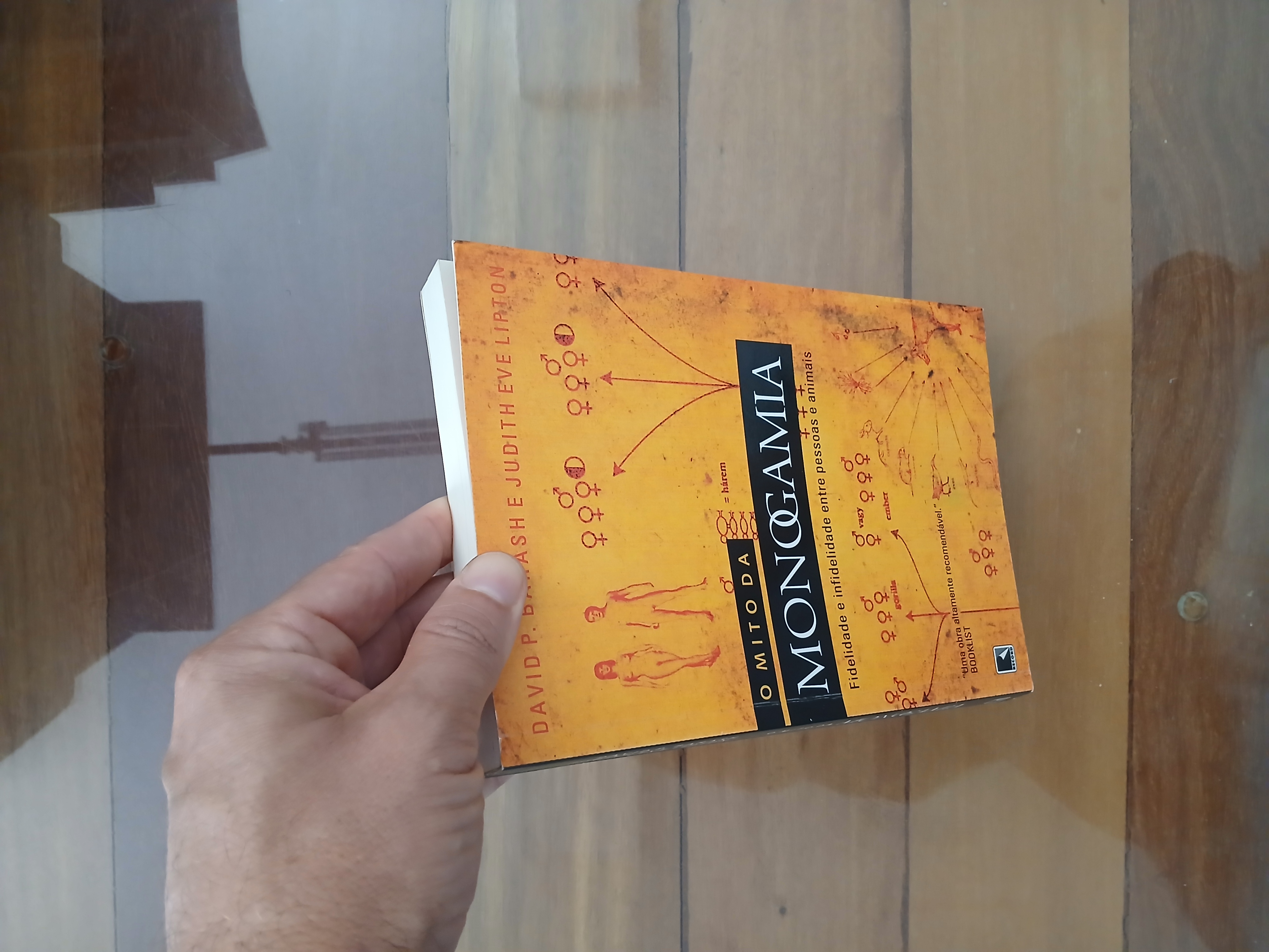 Capa de Livro O Mito da Monogamia – Fidelidade e Infidelidade nos Animais e nos Humanos