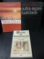 Combo exclusivo com 3 clássicos: Os Outros Seis Dias + Raízes da Restauração + Outra Espiritualidade. R. Paul Stevens, Ed René Kivitz, C. Leonard Allen e Richard T. Hughes (raridade!)