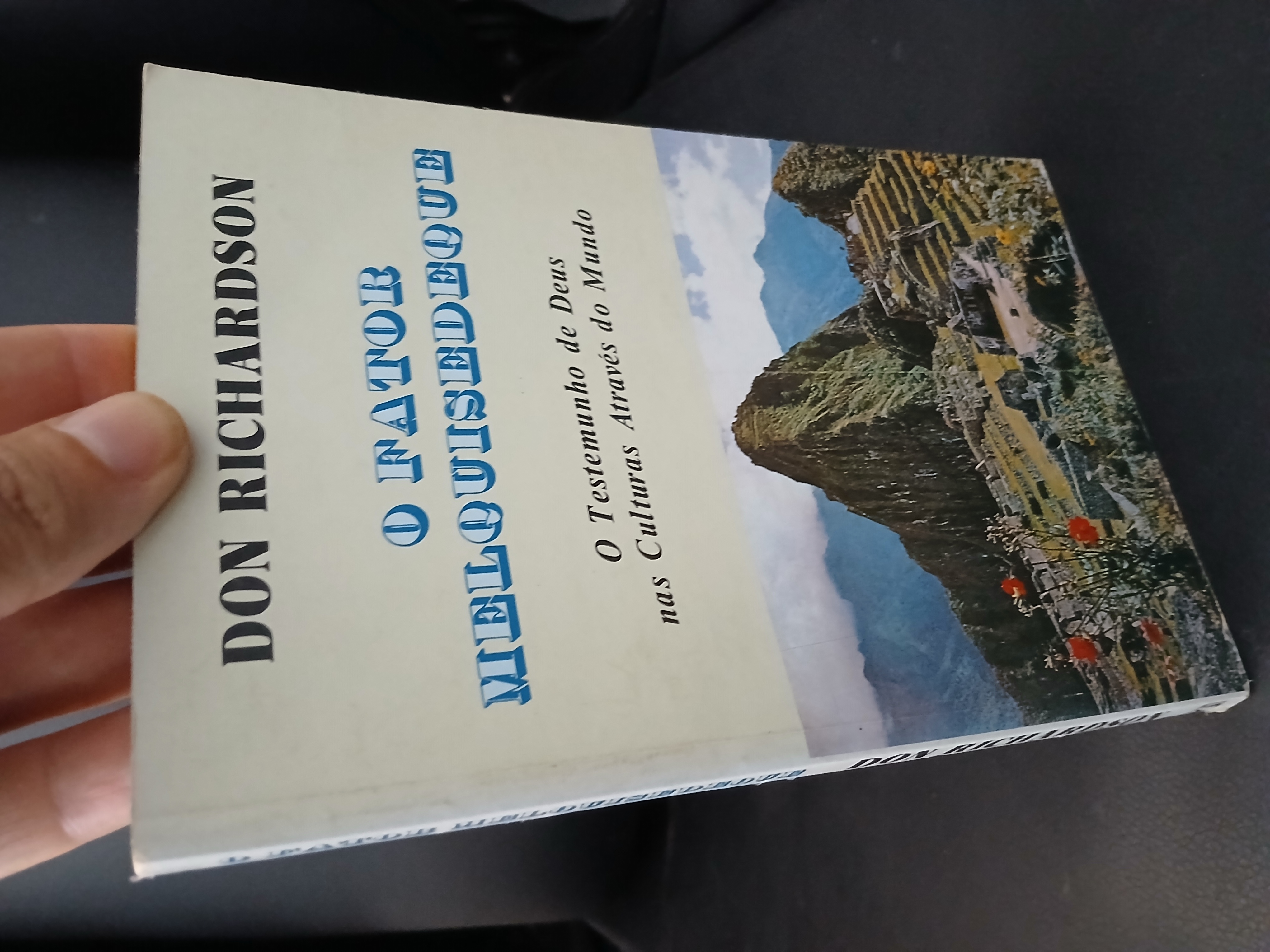 Capa de O fator Melquisedeque – Don Richardson - Vida Nova