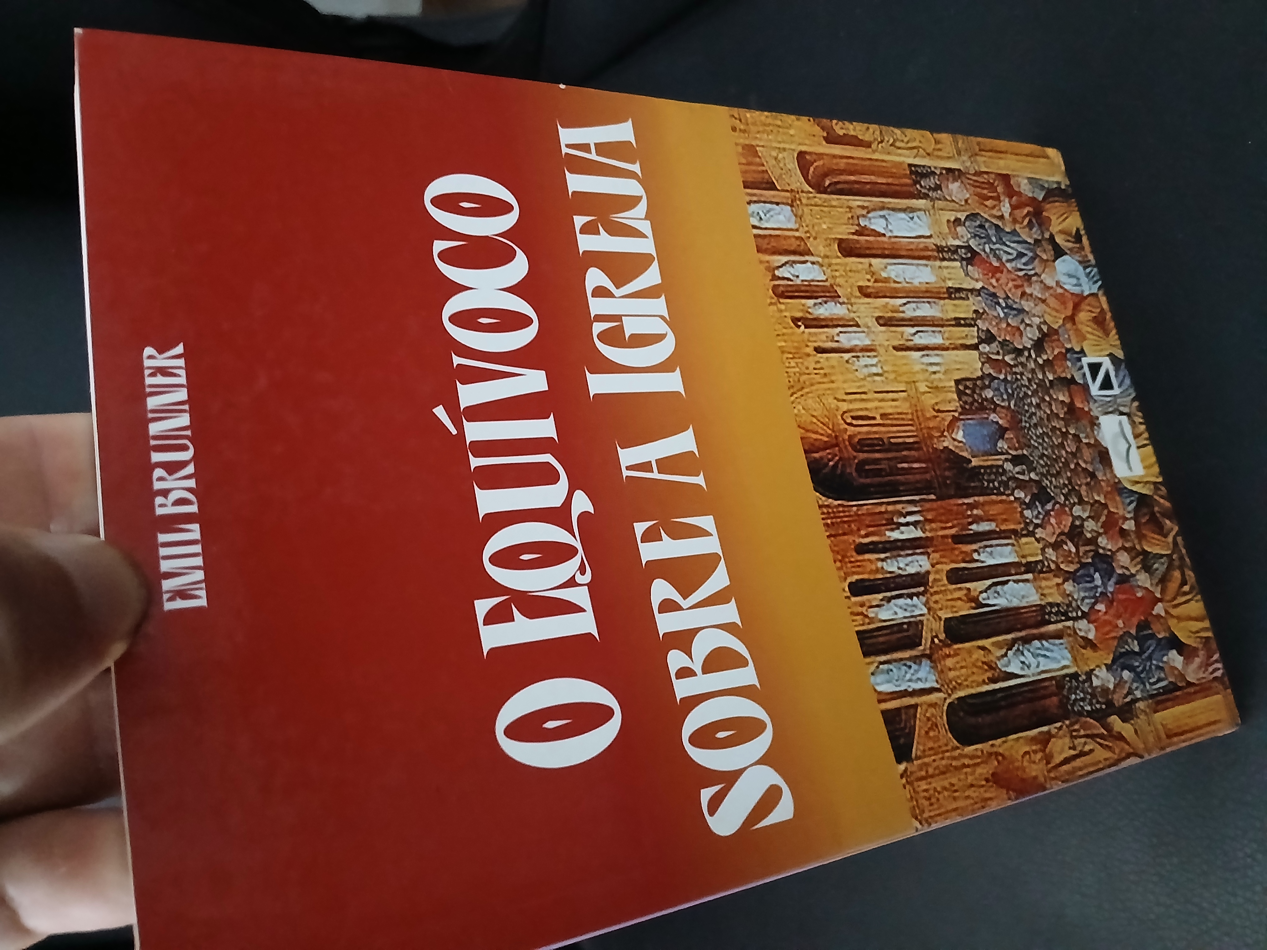 Capa de O Equívoco Sobre a Igreja – Emil Brunner - Novo Século | Em ótimo estado