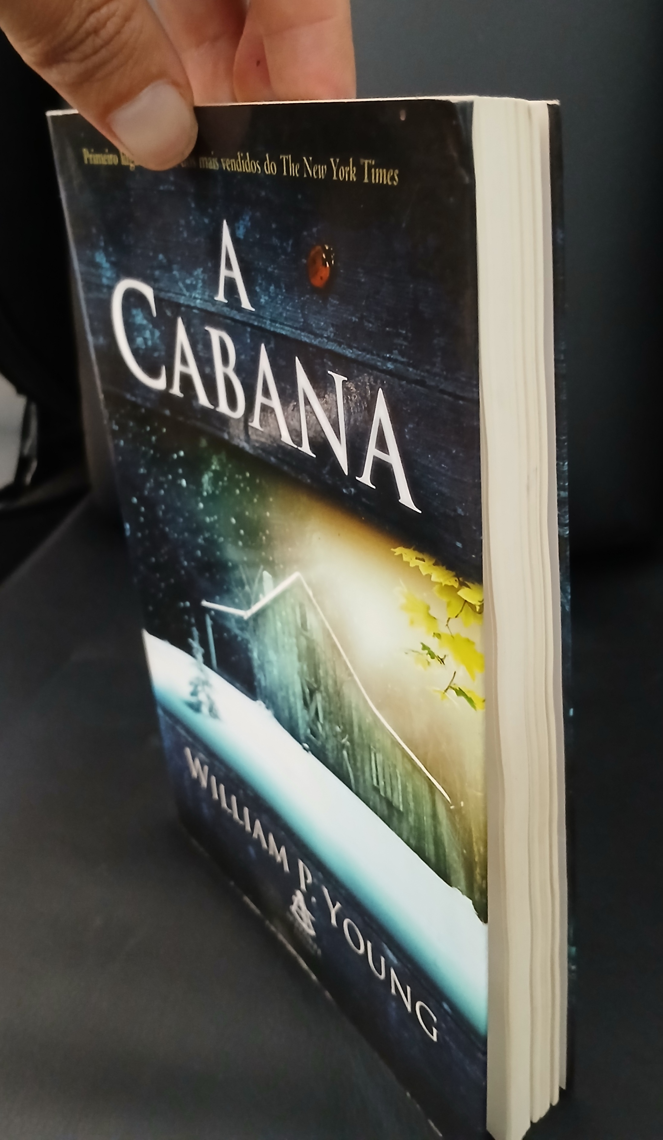 Capa de A Cabana, William P. Young,  Sextante - em ótimo estado