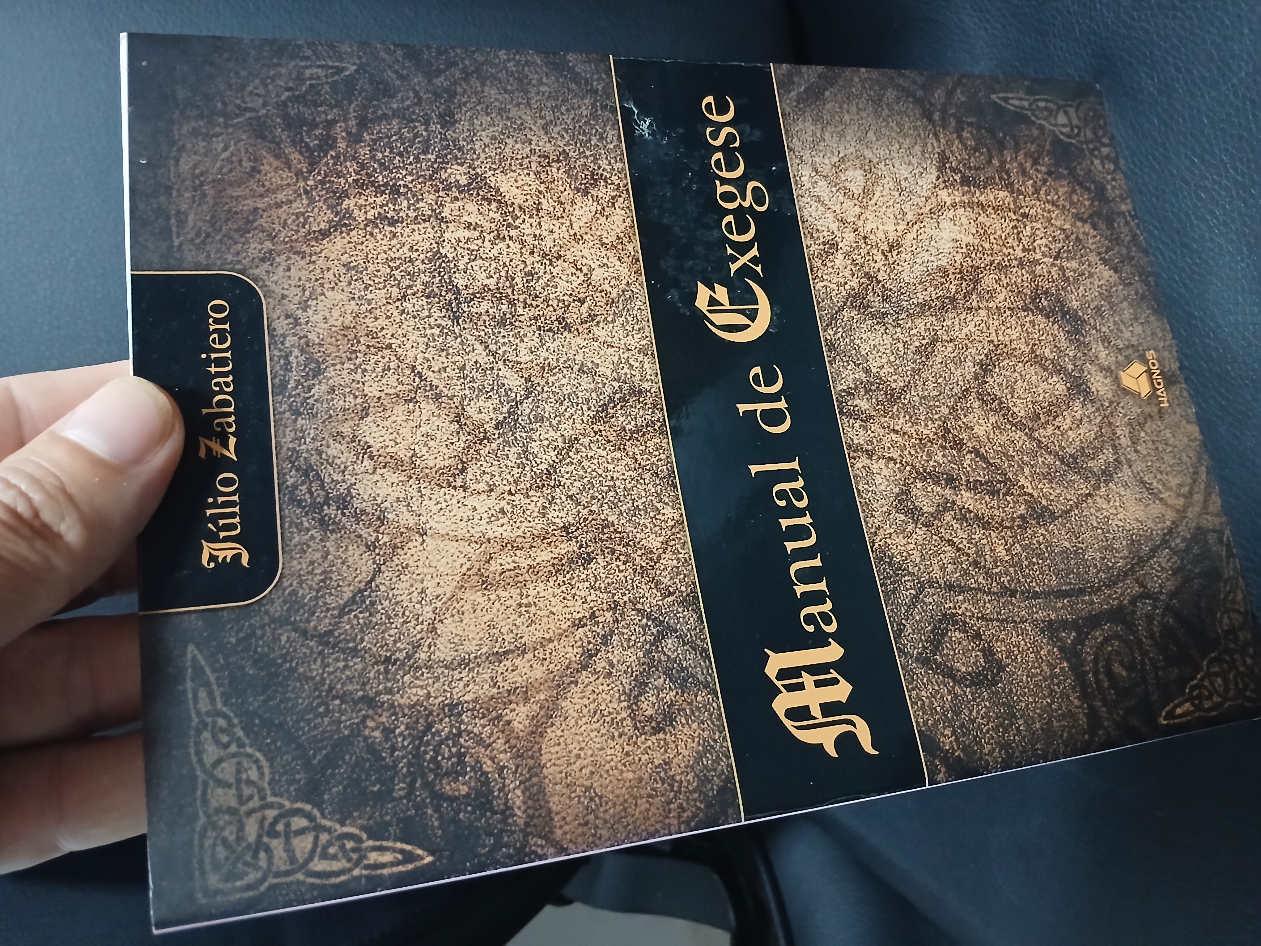 Capa de Manual de Exegese, Júlio Zabatiero - Hagnos